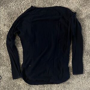 lululemon cotton knit sweater size 6